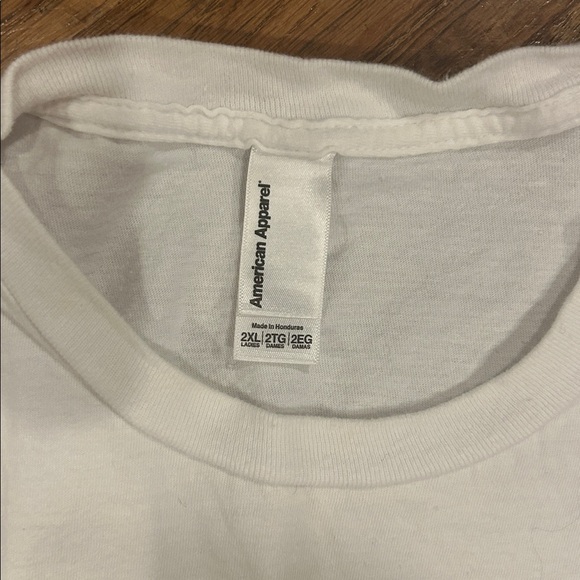 American Apparel White 'Other Mother' Tee - Picture 2 of 3